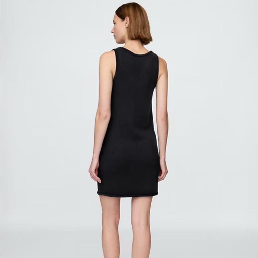 GAP Black Mini Sweater Dress NWT~Size L - Picture 2 of 5